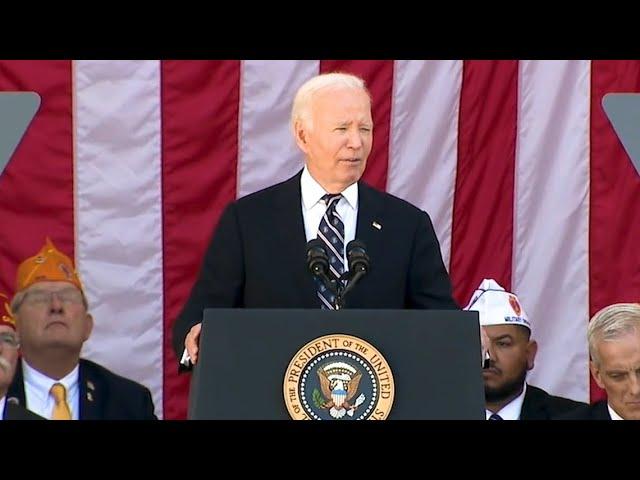 Joe Biden full speech at Arlington National Cemetery on Veterans Day