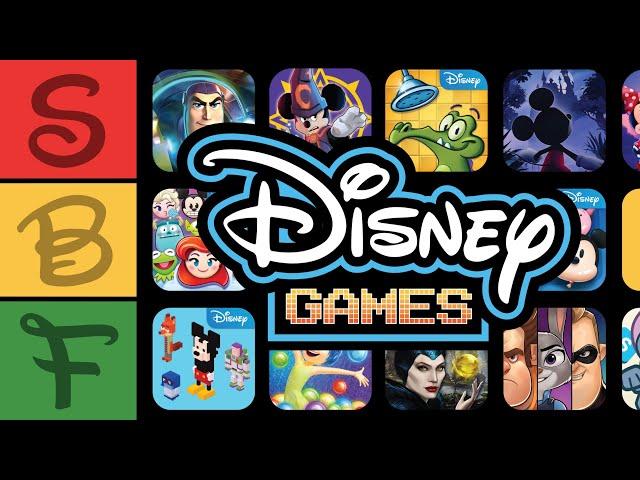 I played and ranked EVERY Disney Mobile Game