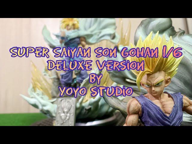 Unboxing super saiyan Son Gohan 1/6 deluxe version by YOYO studio