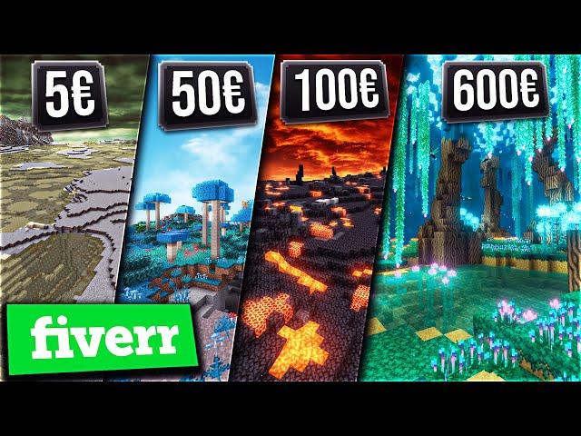 Ich kaufe NEUE MINECRAFT BIOME für 5€, 50€, 100€ und 600€