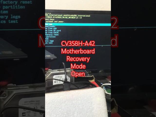 cv358h-a42 recovery mode opan #electronic #shorts @Ktmgadgetfixer