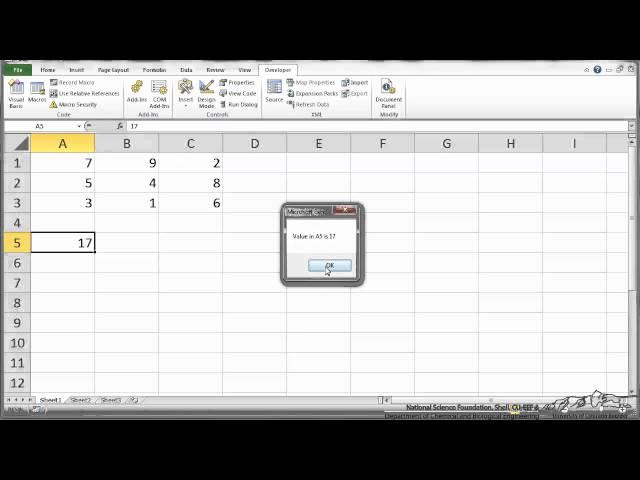 Import/Export Data Using VBA