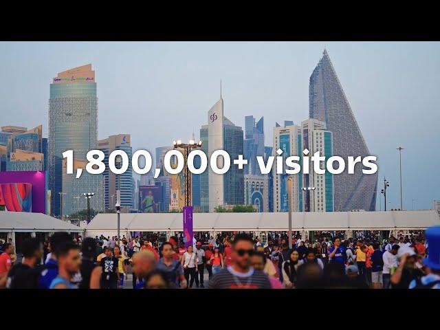 1.8 million fans attended the FIFA Fan Festival in Doha | #FIFAFanFestival