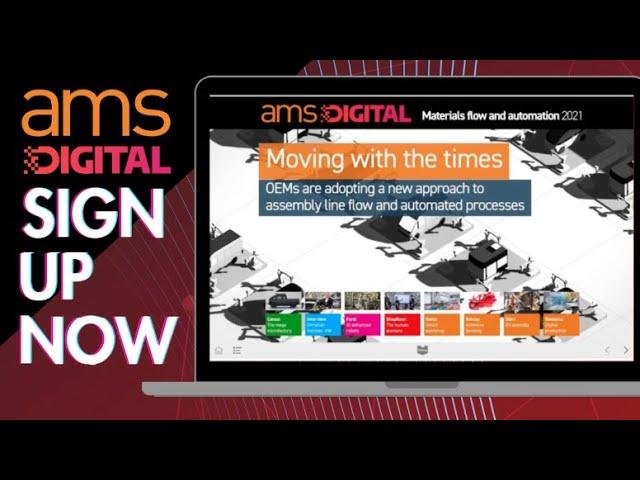 Teaser - AMS Materials flow and automation 2021 – Moving with the times