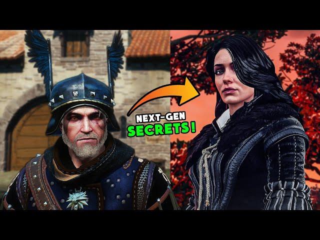 10 Next-Gen Witcher 3 Secrets! [Yennefer Changes, New Equipment and More]