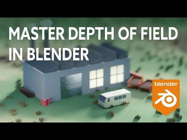 Blender Depth of Field Tutorial! How To Focus Rack and Use Bokeh in BLENDER