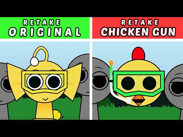 Incredibox Sprunki Retake Original Vs Chicken Gun | Special edition (New Mod)