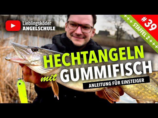 HECHTANGELN im Winter mit Gummifisch     [ Anleitung ]