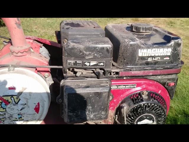 Задымил двигатель на мотоблоке