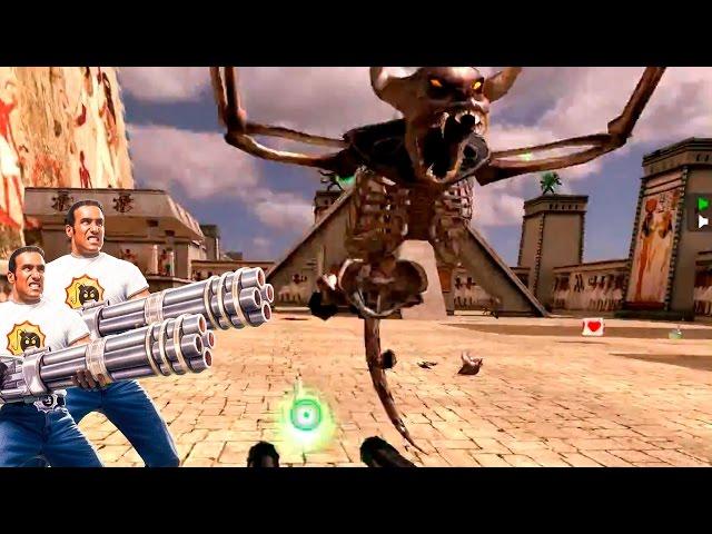 Hodgepodgedude и WienerBlut в Serious Sam HD First Encounter #2