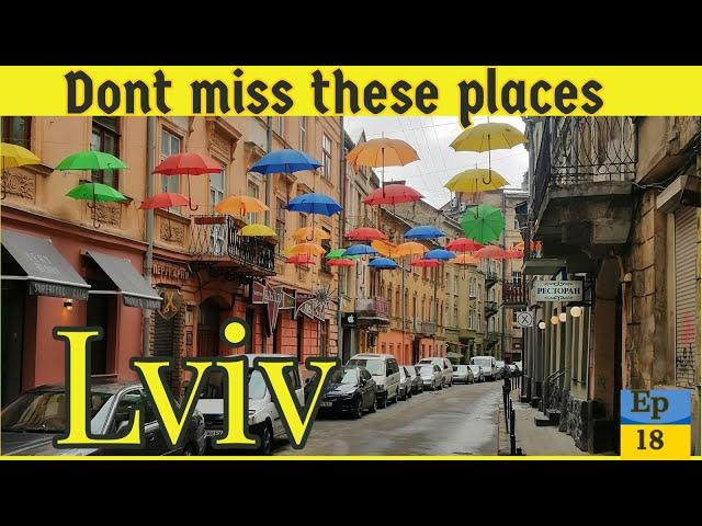 Lviv City Tour I Best Places to See I Explore Lviv I Ukraine Travel Vlog #60 Ep.18