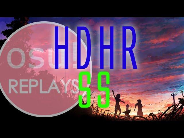 [60 FPS] HDHR nomod SS on Our Stolen Theory - United (L.A.O.S Remix) | 100%