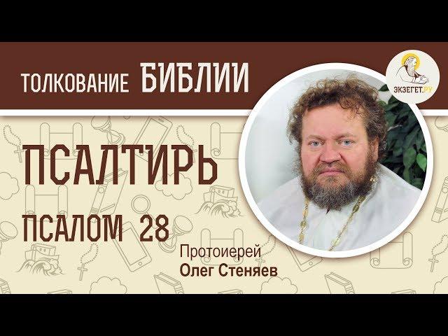 Псалтирь. Псалом 28. Протоиерей Олег Стеняев. Библия