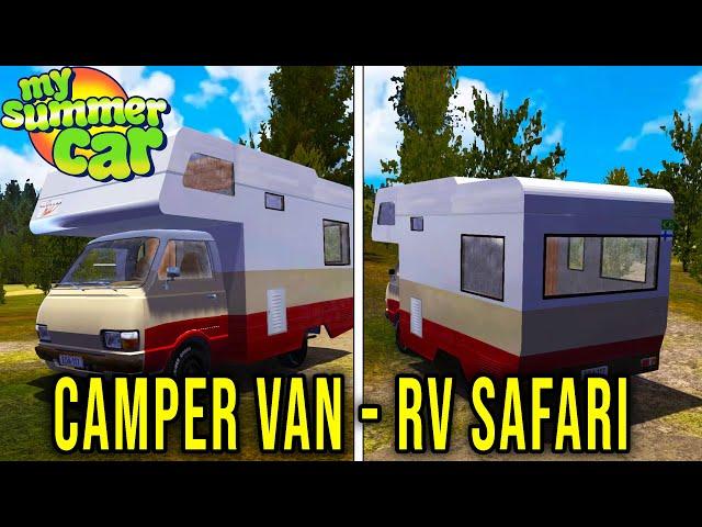 HAYOSIKO RV SAFARI - CAMPER VAN - My Summer Car