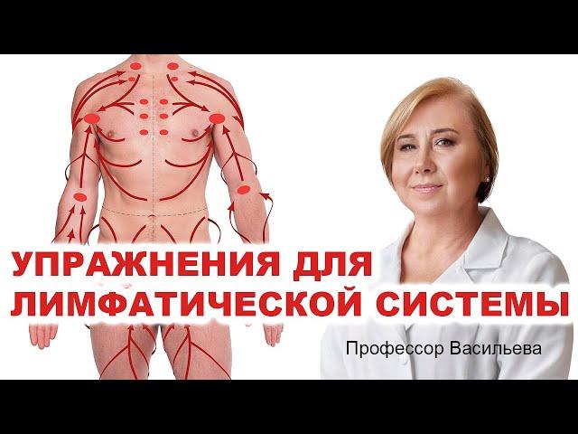 Простые упражнения для лимфатической системы (проф.Васильева)