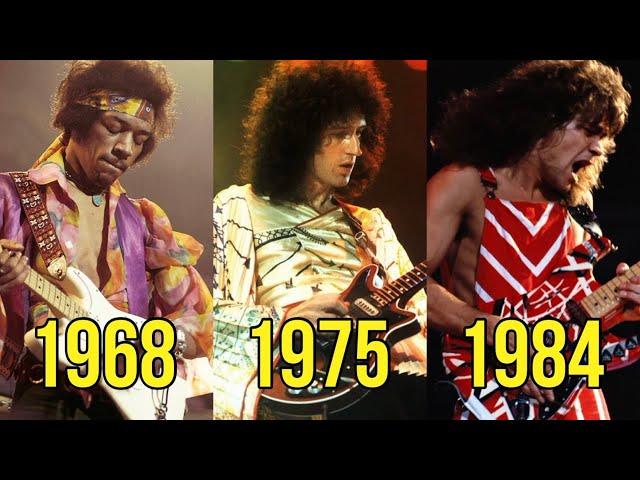 Greatest Guitar Solo Every Year (1965-2024)