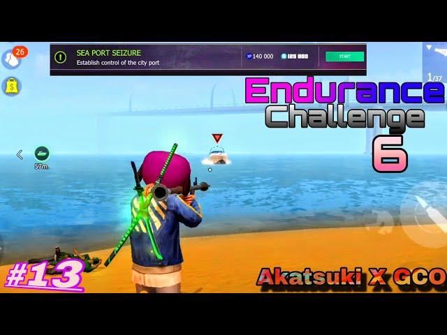 Endurance Challenge 6 Sea Port Seizure Hindi Game Play Grand Criminal Online @AkatsukiXGCO