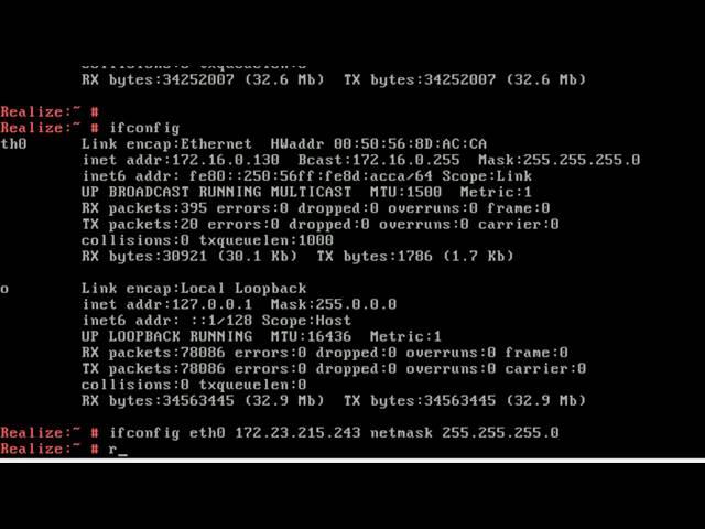 How to change IP address in Linux by command line