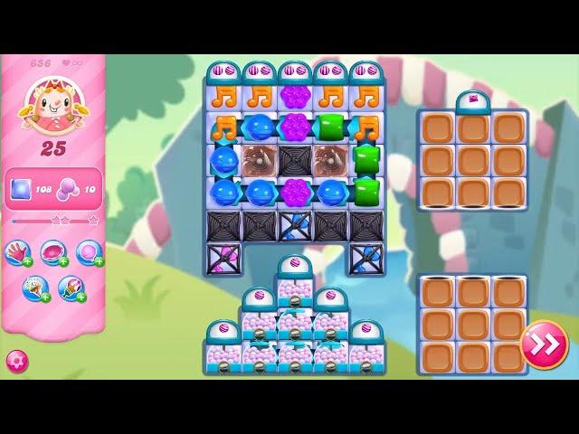 Candy Crush Saga LEVEL 656 NO BOOSTERS (new version)