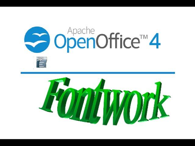 How to use Word Art (Fontwork) in Open Office