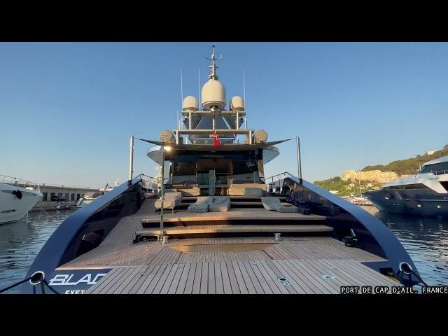 44m BLADE II SUPERYACHT by MMGI SHIPYARD REFITTED 2016 - @archiesvlogmc