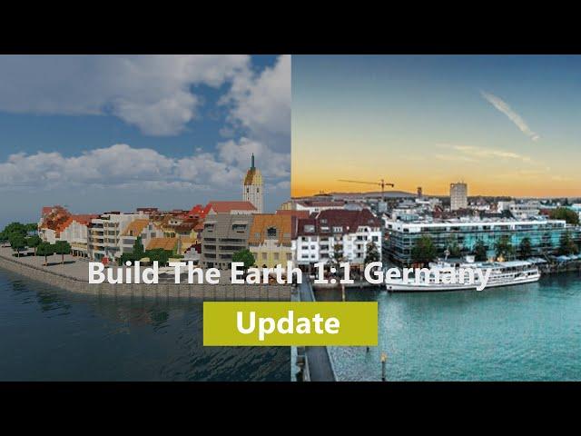 Leipzig, Friedrichshafen and more | Minecraft Build The Earth Germany | Monthly Update - July