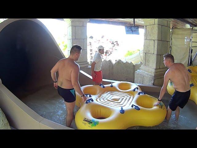 Dangerous Volcano Water Slide at Siam Park