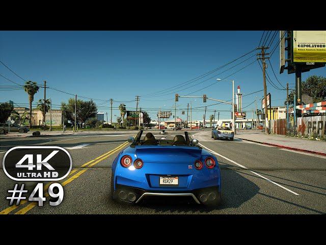 Grand Theft Auto 5 4K Ultra Graphics Gameplay Walkthrough Part 49 - GTA 5 PC 4K 60FPS