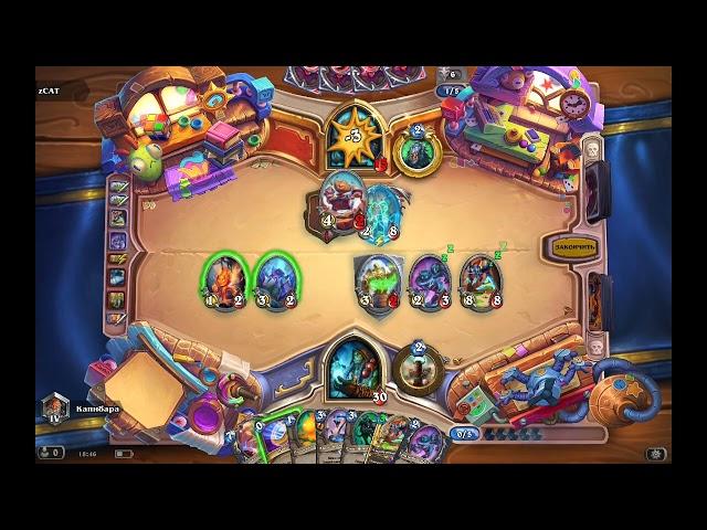 #hearthstone ФанДэка ЭлемШаман Стандарт