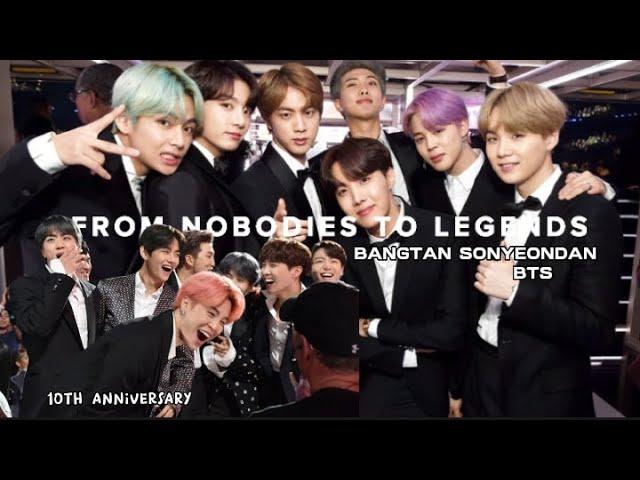 From nobodies to legends | BTS | BTS festa 2023 | TheKpopSibling #bts #10thanniversary