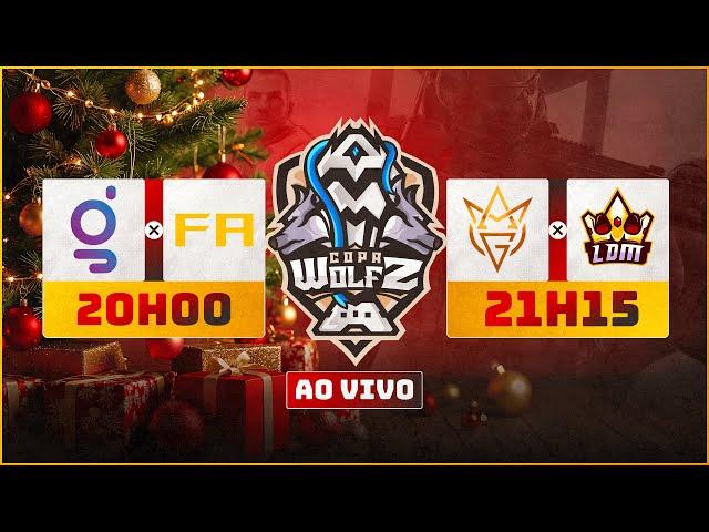 DESAFIO DO WOLFZ NATAL - Galorys x FA | Amigos x Live da Madrugada | Campeonato de COD Mobile