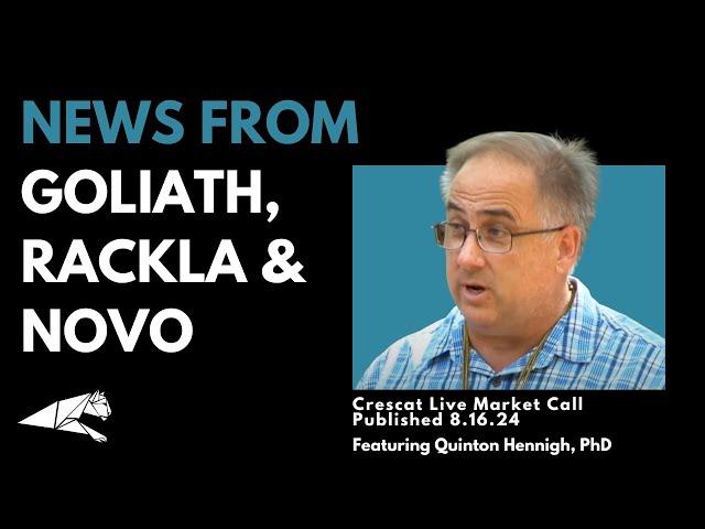 News From Goliath, Rackla and Novo, interpreted by Dr. Quinton Hennigh