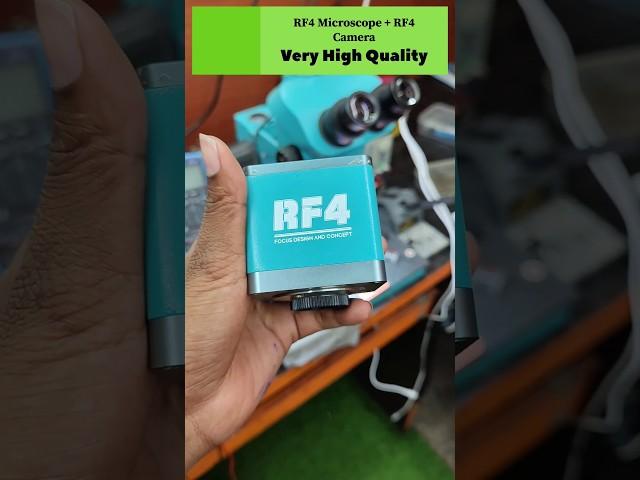 RF4 Microscope and RF4 4k Camera Quality Test #Shorts #RF4Microscope #RF4Camera