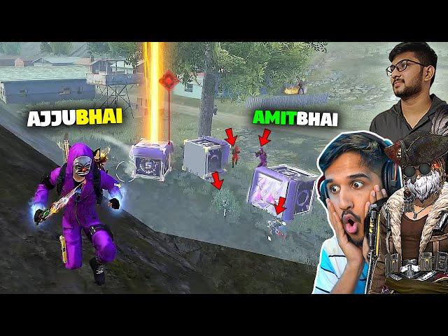 AJJUBHAI FUNNY PLAY WITH @DesiGamers_ AND @Munnabhaigaming - FREE FIRE HIGHLIGHTS