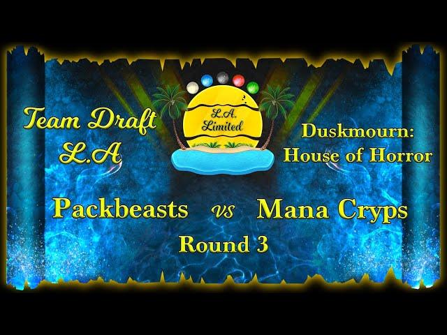 DSK Season - Packbeasts vs Mana Cryps - Round 3