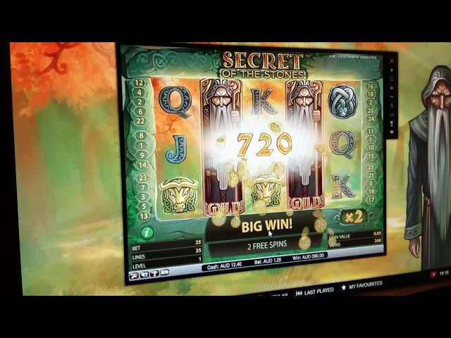 Secrets of the Stone - BIG WIN!