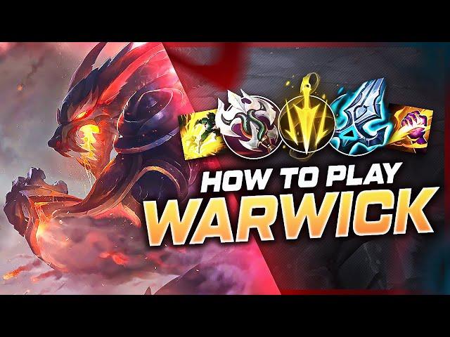 HOW TO PLAY WARWICK SEASON 13 | Build & Runes | Season 13 Warwick guide | League of Legends