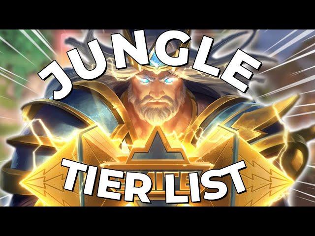 SMITE SEASON 11 JUNGLE TIER LIST!