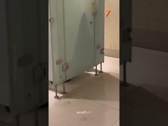 SEPASANG REMAJA DIDUGA MESUM DI TOILET MALL #viral  #info #remaja #toilet #shortviral