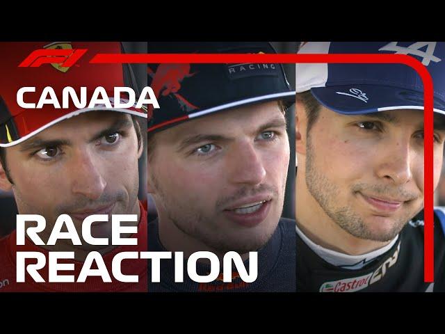 Drivers' Post-Race Reaction | 2022 Canadian Grand Prix