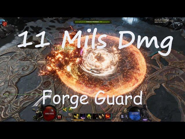 [Last Epoch 1.1] Forge guard melted Aberroth in 11 Sec with 2 shots Smelters Wrath