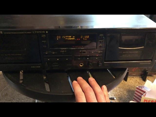 Pioneer CT-W503R Cassette Deck