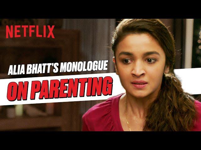 Alia Bhatt MOST POWERFUL Monologue on Parenting #DearZindagi