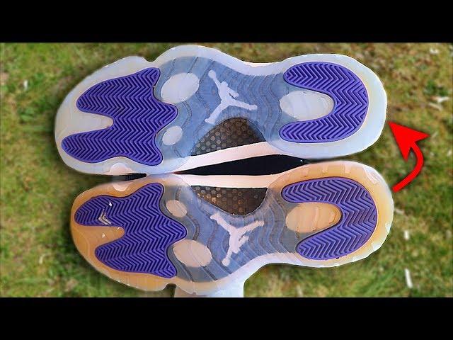 How to UNYELLOW & RESTORE Yellowed Shoe Soles at HOME! (BEST WAY!)