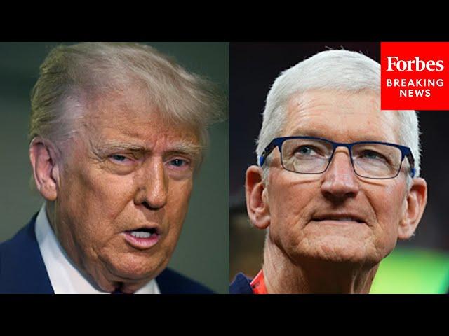 Trump Threatens New Tariffs On EU And iPhones—Latest Big Tariff Flip-Flop Since ‘Liberation Day’