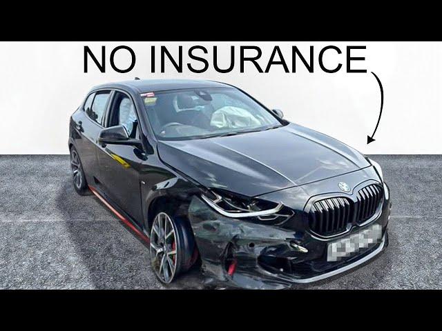 REBUILDING A CRASH DAMAGED SPECIAL EDITION BMW 128ti FROM A PRIVATE SELLER