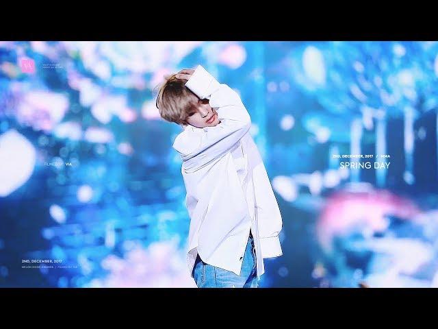 171202 방탄소년단 뷔 봄날 직캠｜BTS Spring Day V Focus