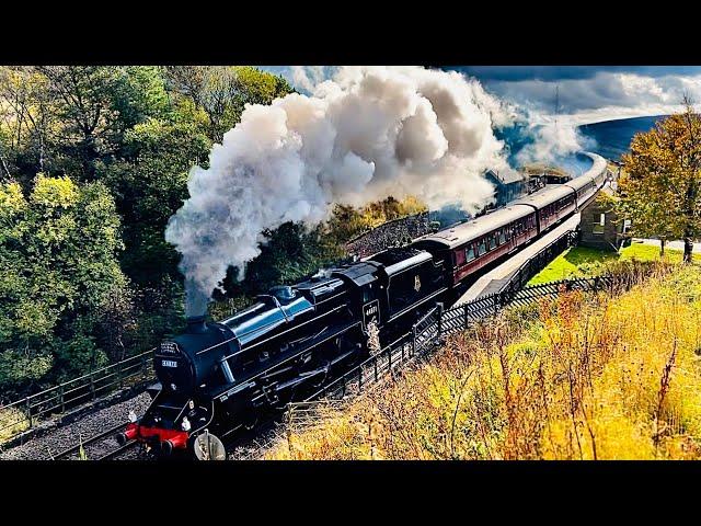 Classic British Mainline Steam Trains - The Highlights 2024