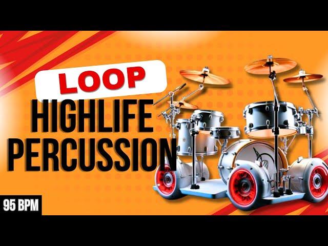 Highlife percussion loop | 95bpm #highlife #percussion