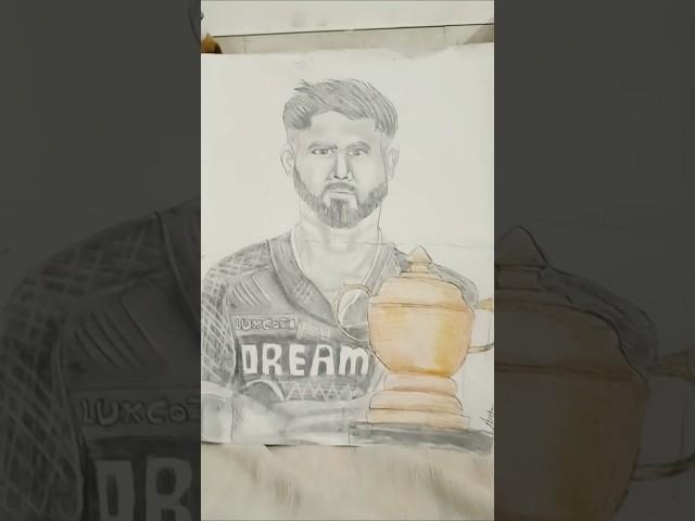 Shreyas Iyer drawing#ipl #trending #viral#shorts
